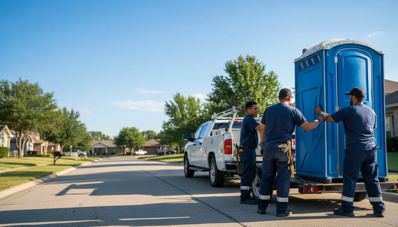 Portable Toilet Rental in Liebenthal, KS near me